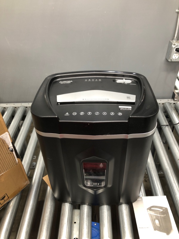 Photo 2 of Aurora Professional Grade High Security 12-Sheet Micro-Cut Paper/Shredder AU1210MA