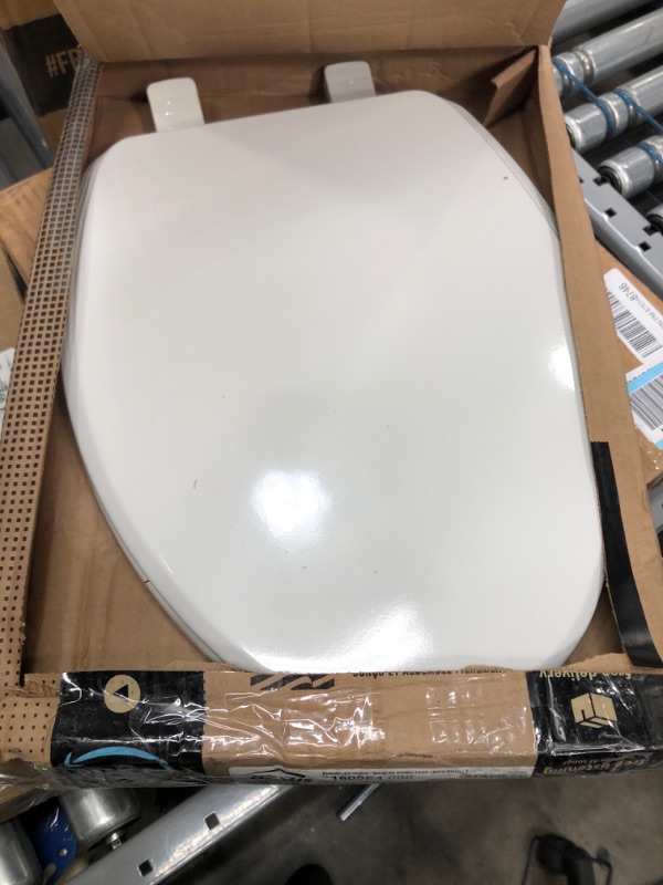 Photo 2 of Bemis 1600E4 Ashland Elongated Closed-Front Toilet Seat

