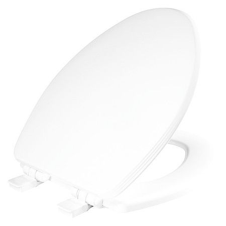 Photo 1 of Bemis 1600E4 Ashland Elongated Closed-Front Toilet Seat

