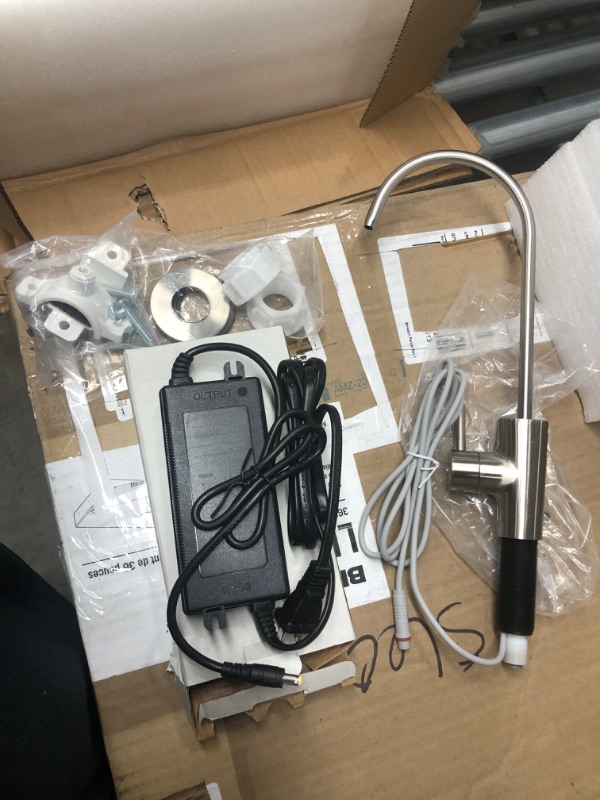 Photo 1 of *MISSING filters*
ISPRING RO500AK Tankless RO Reverse Osmosis Water Filtration System 500 GPD with Natural PH Alkaline Remineralization, White
