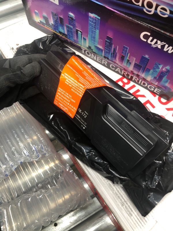 Photo 1 of Cuxwill Compatible Toner Cartridge Replacement for Kyocera TK-172 TK172 use with ECOSYS P2135dn P2135d FS-1320D FS-1370DN Printer (7,200 Pages, Black)
