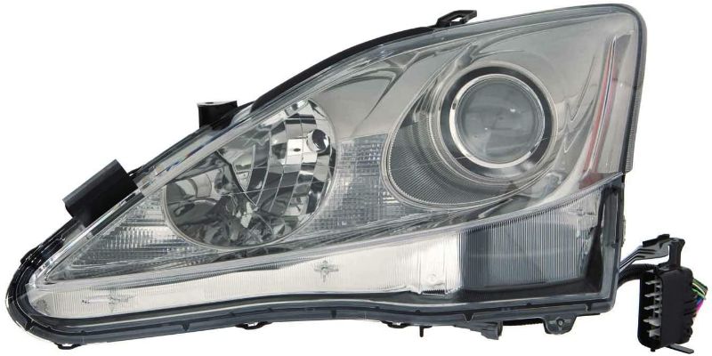 Photo 1 of *SEE last picture for damage*
DEPO 324-1101L-USD7 Headlight Assembly (LEXUS IS250/350 09-10 UNIT HALOGEN DRIVER SIDE)
