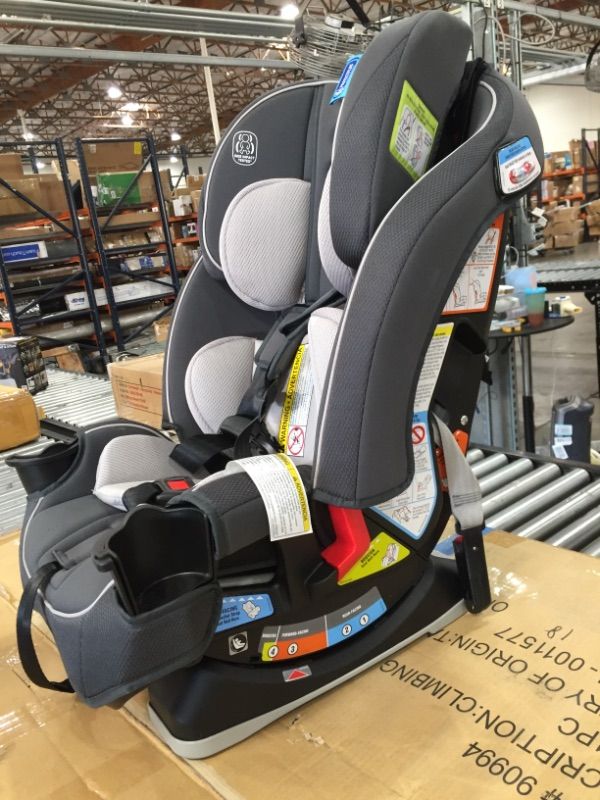 Photo 4 of Graco Slimfit 3 in 1 Car Seat | Slim & Comfy Design Saves Space in Your Back Seat, Redmond