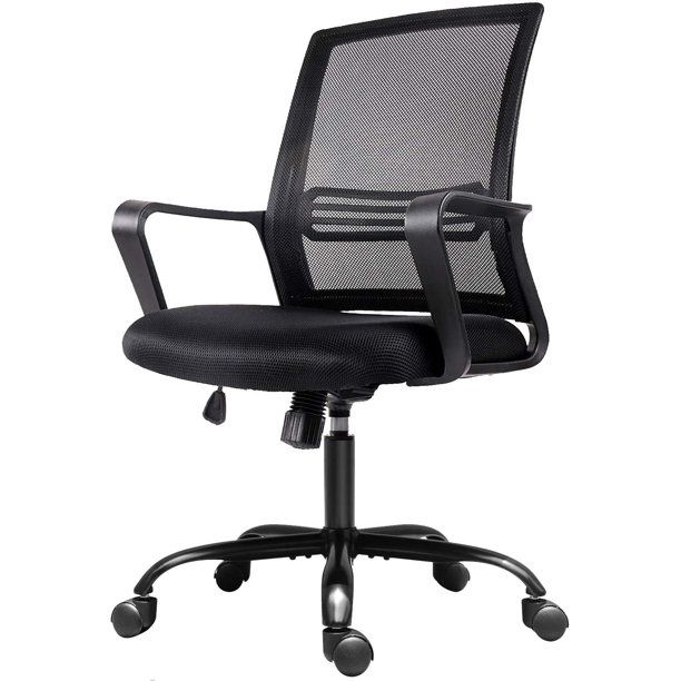 Photo 1 of *MISSING manual* 
Smugdesk Office Chair Mid-Back Breathable Mesh Desk Chair with Lumbar Support, 35.6 in. H x 21.5 in. W x 21.8 in. D