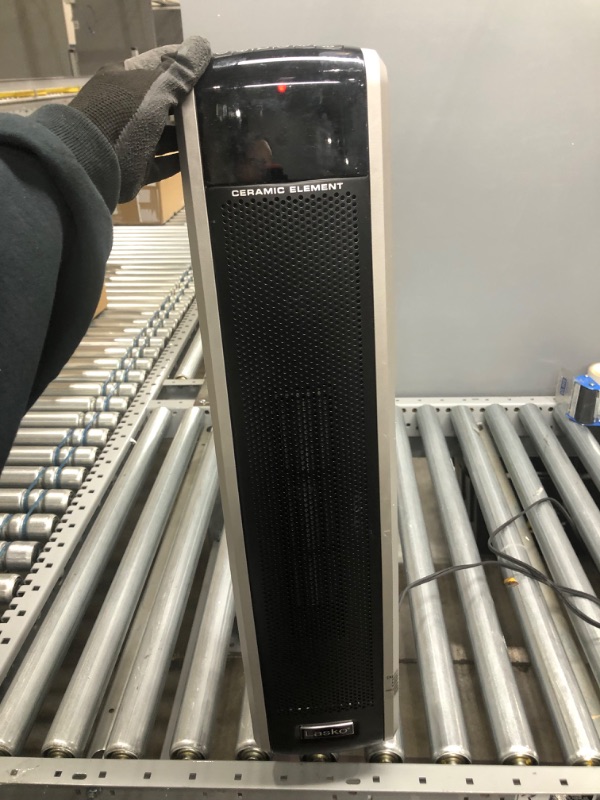 Photo 2 of *USED*
*MISSING hardware*
Lasko 5586 Digital Ceramic Tower Heater with Remote, Dark Grey
