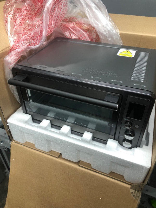 Photo 2 of *MISSING rack*
Toshiba Digital Toaster Oven with Double Infrared Heating and Speedy Convection, Larger 6-slice/12-inch Capacity, 1700W, 10 Functions and 6 Accessories Fit All Your Needs
