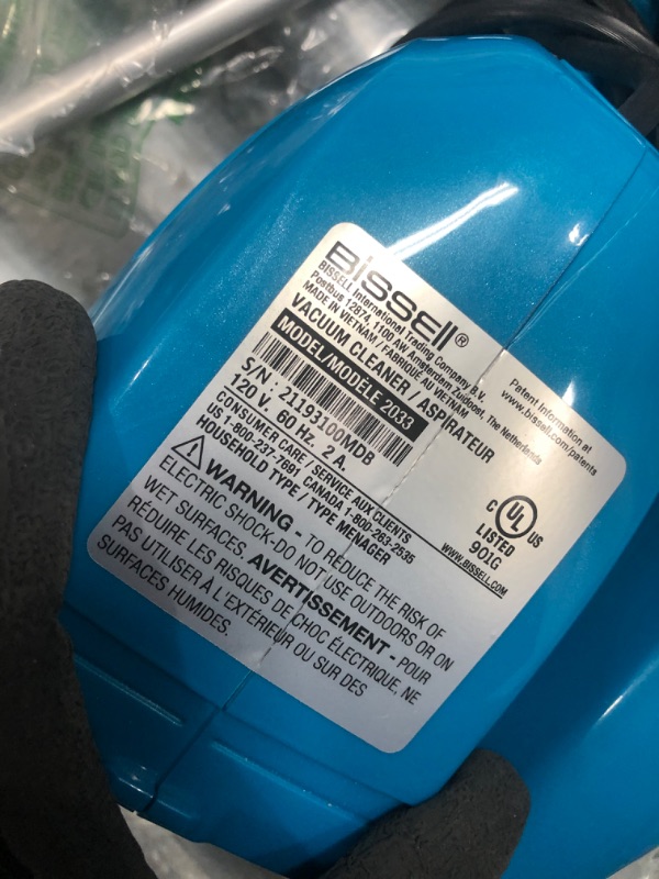 Photo 1 of *USED*
Bissell Featherweight Stick Lightweight Bagless Vacuum With Crevice Tool, 2033, Blue
