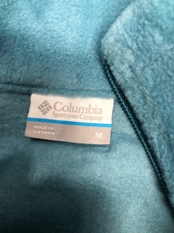 Photo 3 of Columbia Women's Benton Springs Fleece Jacket, Canyon Blue, Medium 
