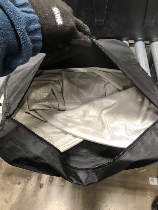 Photo 1 of *USED*
*SEE last picture for damage*
Tesla Model Y Glass Roof Sunshade with UV/Heat Insulation Cover, Gray, Set of 2 for 2020, 2021, 2022 Model Y
