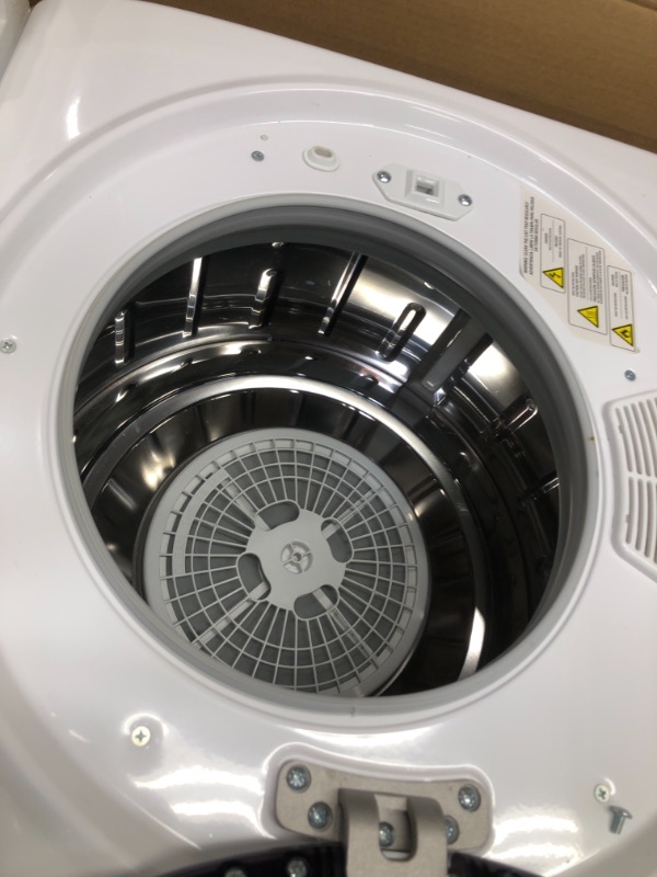 Photo 3 of *USED*
Magic Chef Compact Electric White MCSDRY15W 1.5 cu. ft. Laundry Dryer
