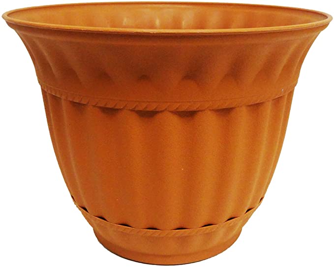 Photo 1 of *warmer color IN PERSON*
Milano Planter 21", Clay