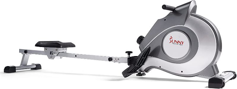 Photo 1 of *USED*
*MISSING hardware and manual*
Sunny Health & Fitness Magnetic Rowing Machine Rower with LCD Monitor
