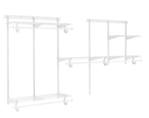 Photo 1 of *SEE last picture for damage*
Everbilt 7 ft. - 10 ft. Regular Duty Closet Organizer Kit