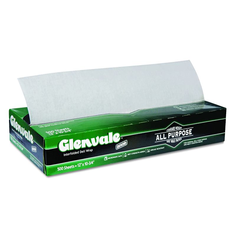 Photo 1 of *USED*
Glenvale Deli Papers, 10 3/4" X 15", 500 pk