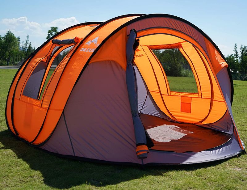 Photo 1 of *USED*
Oileus pop up Tent Family Camping for Sky Instant 14 Reinforced Steel Stakes Carrying
