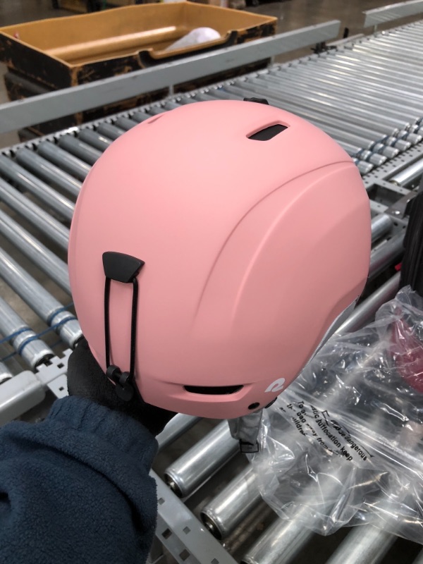 Photo 3 of *more pink IN PERSON*
Retrospec Zephyr Ski & Snowboard Helmet for Adults - Adjustable with 9 Vents - ABS Shell & EPS Foam, Medium 55.5-59cm, Matte Rose