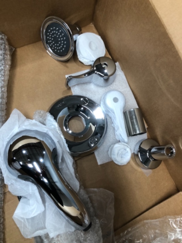 Photo 3 of *MISSING manual and possibly some hardware* 
Moen T8342 Commercial Posi-Temp Pressure Balancing Shower and Handshower Trim, Valve Required, Chrome
