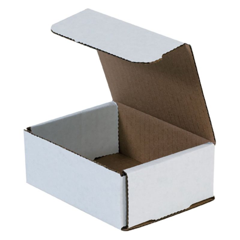Photo 1 of *ONLY 7 boxes*
Aviditi White Corrugated Cardboard Mailing Boxes, 5 x 4 x 2 Inches, Pack of 50, Crush-Proof, for Shipping, Mailing and Storing
