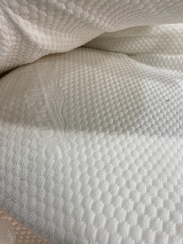 Photo 2 of 2-Inch Narrow Twin 40D High-Density Roll Up Mattress-Mattress Topper-Dorm Room Mattress Pad(75 inches x 30 inches)
