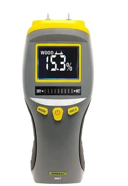 Photo 1 of General Tools
Pin Type Digital Moisture Meter for Water Damage and Mold Prevention