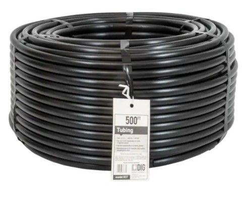 Photo 1 of 1/2 in. (.700 O.D.) x 500 ft. Poly Drip Irrigation Tubing