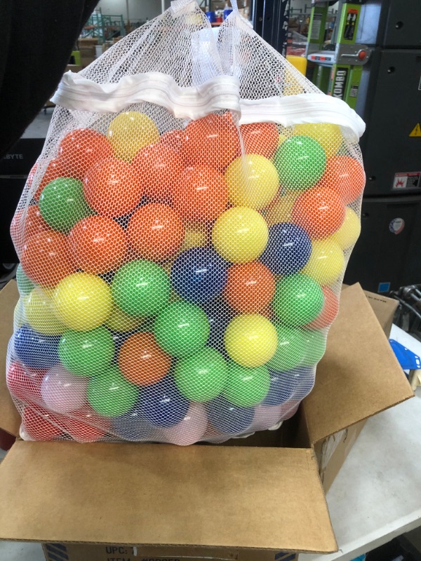 Photo 2 of Click N' Play Ball Pit Balls for Kids, Plastic Refill Balls, 200 Pack, Phthalate and BPA Free, Includes a Reusable Storage Bag with Zipper, Great Gift for Toddlers and Kids
