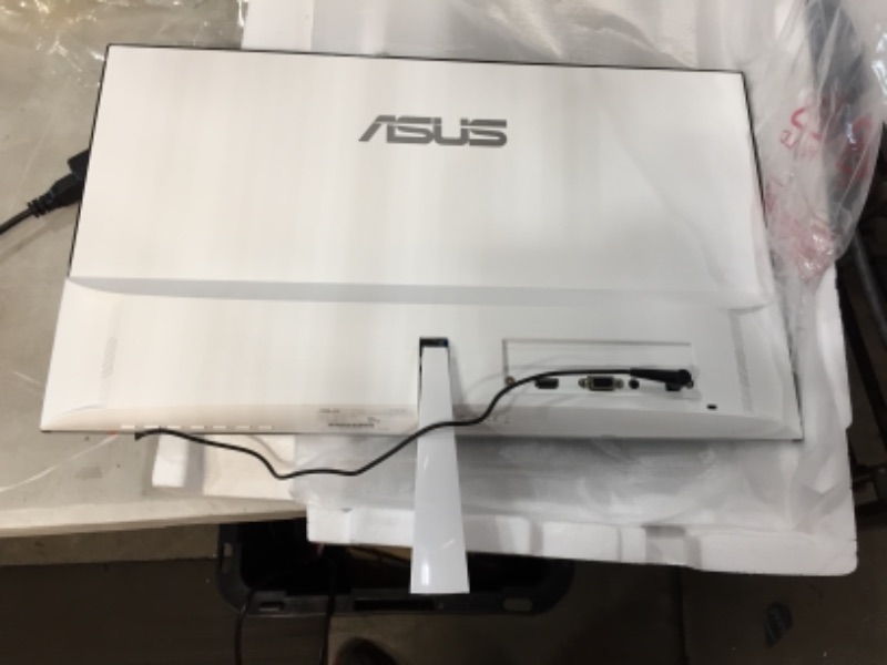 Photo 2 of ASUS VZ239H-W 23” Full HD 1080p IPS HDMI VGA Eye Care Monitor (White)
