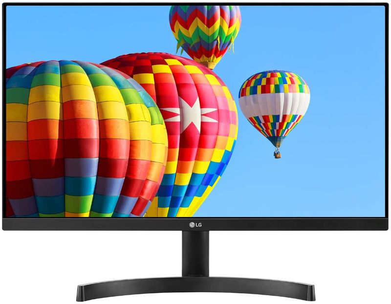 Photo 1 of LG 24MK600M-B 24'' Full HD (1920 x 1080) IPS Display with 3-Side Virtually Borderless Design and Radeon FreeSync Technology and Dual HDMI, Black
