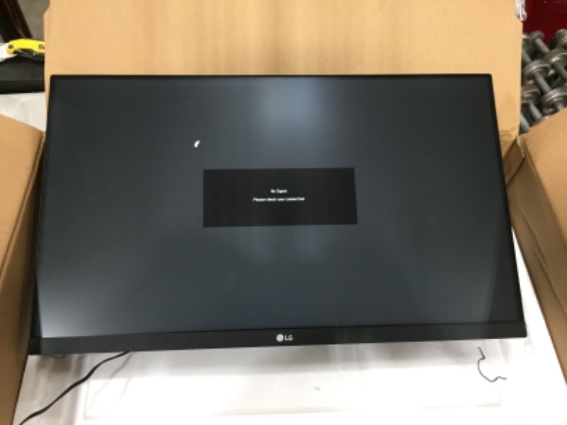 Photo 2 of LG 24MK600M-B 24'' Full HD (1920 x 1080) IPS Display with 3-Side Virtually Borderless Design and Radeon FreeSync Technology and Dual HDMI, Black
