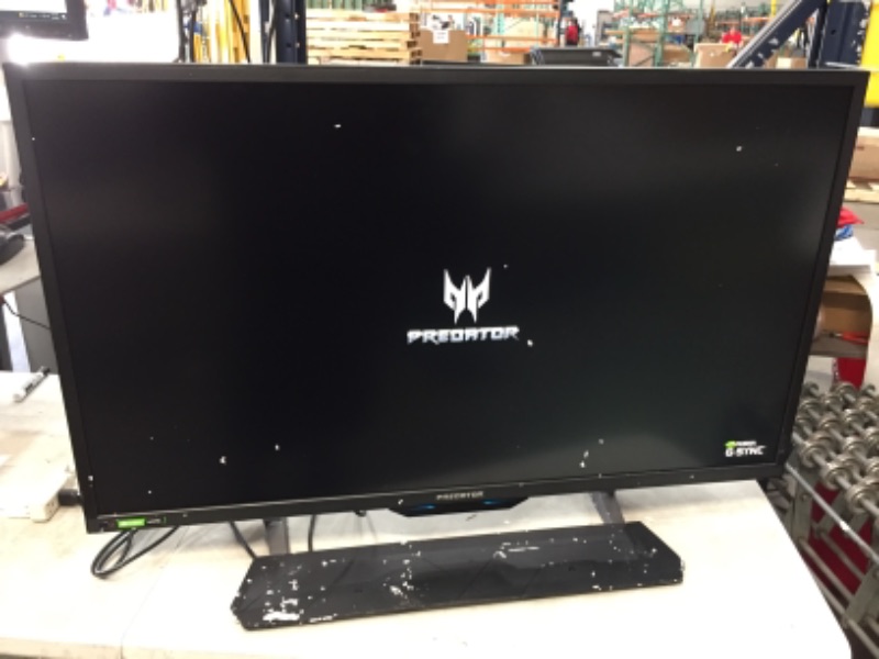 Photo 7 of Acer Predator CG437K Pbmiiippuzx 43" 4K UHD, 120Hz(144Hz Overclock), 1ms VRB, G-Sync Compatible Gaming Monitor with VESA Certified DisplayHDR 1000 (2x DisplayPort, 3x HDMI Port & 1 USB Type-C Port)
