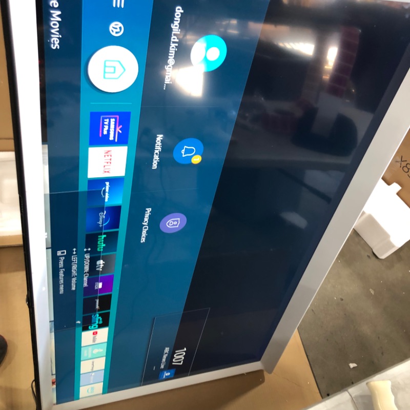 Photo 5 of SAMSUNG 55-inch Class SERIF QLED Serif Series - 4K UHD Quantum HDR 4X Smart TV with Alexa Built-in (QN55LS01TAFXZA, 2020 Model)
