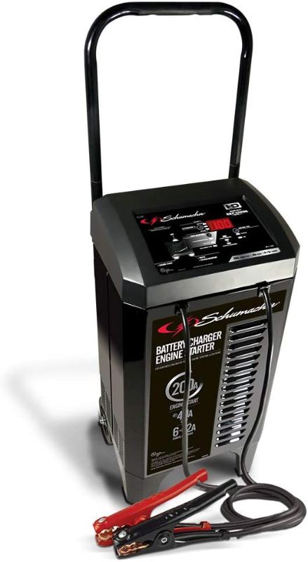 Photo 1 of **DOES NOT POWER ON**Schumacher SC1309 Battery Charger with Engine Starter, Boost, and Maintainer - 200 Amp/40 Amp, 6V/12V - for Cars, Trucks, SUVs, Marine, RV Batteries

