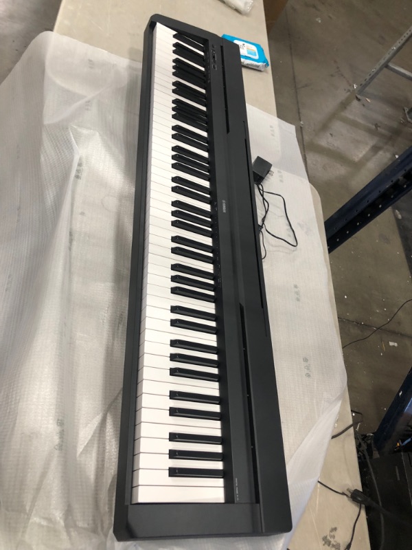 Photo 2 of Yamaha P71 88-Key Weighted Action Digital Piano with Sustain Pedal and Power Supply