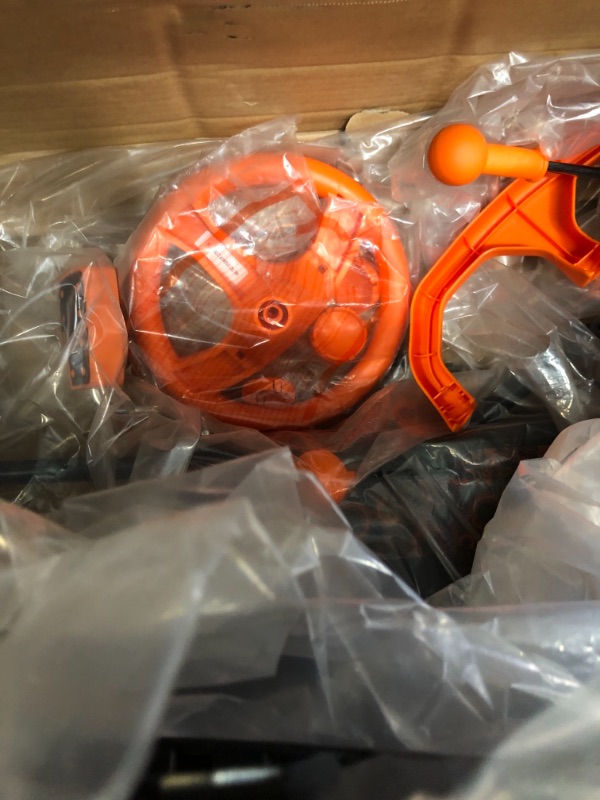 Photo 1 of Hauck Nerf Battle Racer Pedal Go Kart, Orange/Grey/Black
missing some hardware