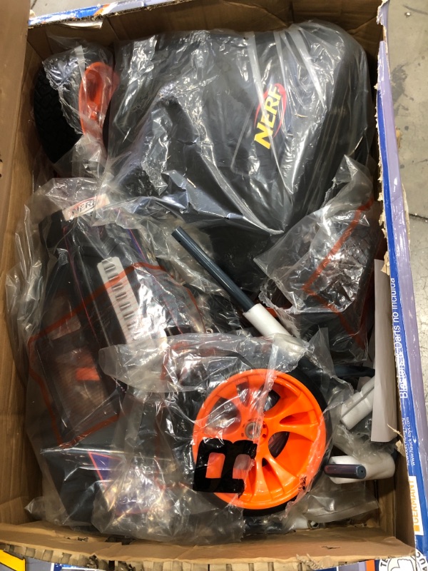 Photo 1 of Hauck Nerf Battle Racer Pedal Go Kart, Orange/Grey/Black
missing some hardware