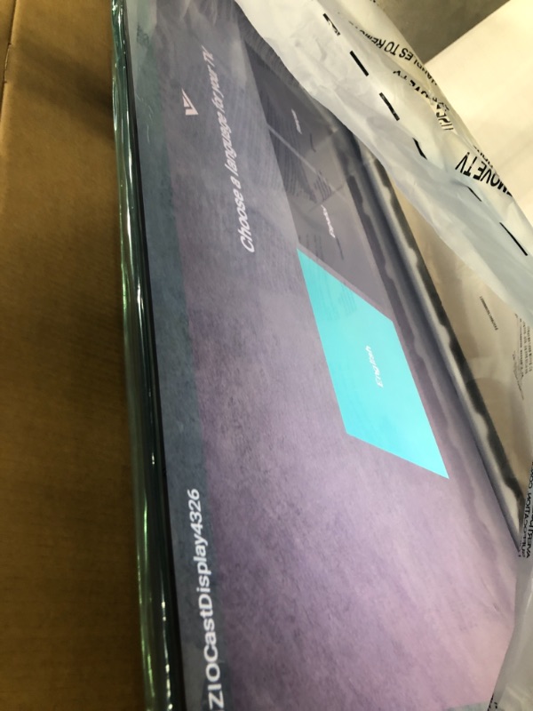 Photo 1 of VIZIO 58-Inch M7 Series Premium 4K UHD Quantum Color LED HDR Smart TV with Apple AirPlay 2 