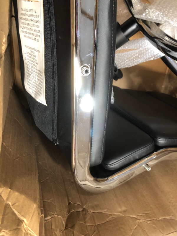 Photo 1 of Black Ripple Office Chair *** Similar To Stock Photo**