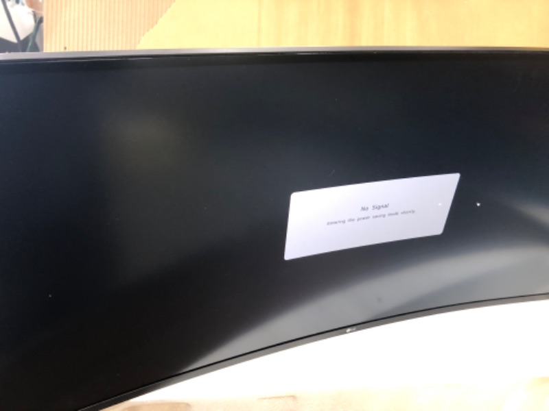Photo 1 of LG - 38” UltraWide 21:9 Curved WQHD+ Nano IPS HDR Monitor with Thunderbolt 3 and G-SYNC Compatibility - Silver