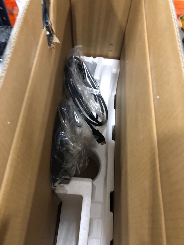 Photo 1 of damaged screen (see image for damage)
ASUS 23.8” 1080P Monitor (VA24DCP) - Full HD, IPS, 75Hz, USB-C 65W Power Delivery, Speakers, Adaptive-Sync/FreeSync, Low Blue Light, Flicker Free, VESA Mountable, Frameless, HDMI