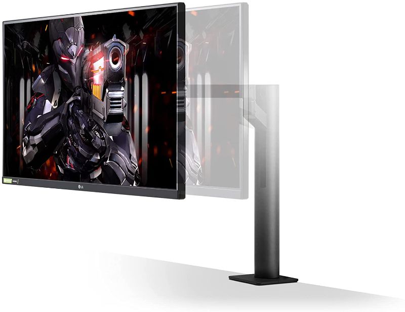 Photo 1 of LG 27GN880-B 27 Inch Ultragear Gaming Monitor QHD (2560 x 1440) Nano IPS 16:9 Display with Ergo Stand, 3-Side Virtually Borderless Design, HDR10, 144Hz Refresh Rate, and AMD FreeSync - Black