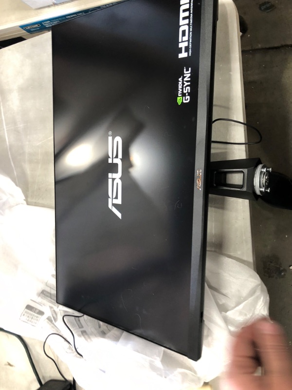 Photo 2 of ASUS TUF Gaming 27" 2K HDR Monitor (VG27AQ1A) - WQHD (2560 x 1440), IPS, 170Hz (Supports 144Hz), 1ms, Extreme Low Motion Blur, Speaker, G-SYNC Compatible, VESA Mountable, DisplayPort, HDMI