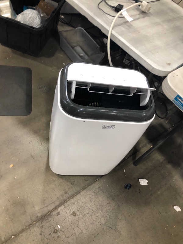 Photo 3 of COMPRESSOR DOES NOT COME ON 
BLACK+DECKER BPP10WTB Portable Air Conditioner with Remote Control, 10,000 BTU SACC/CEC (14,000 BTU ASHRAE), Cools Up to 450 Square Feet, White