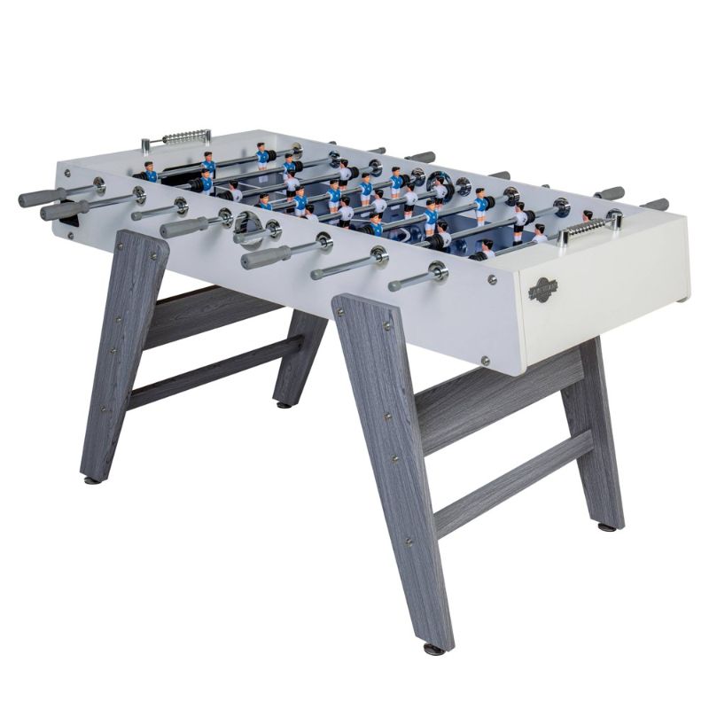 Photo 1 of American Legend Sports Equipment 54in Manhattan Foosball Table White Model: AL2005W
