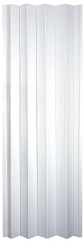 Photo 1 of ** small damage see pictures ** LTL Home Products CT3280TL Contempra Interior Accordion Folding Door, Sand White, 36x80 ?2.8 x 9.06 x 80.12 inches

