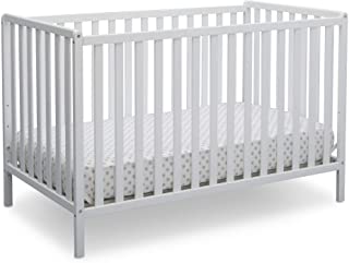 Photo 1 of Delta Children Heartland 4-in-1 Convertible Crib, Bianca White
