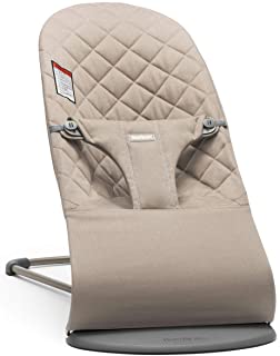 Photo 1 of Babybjorn Cotton Bouncer Bliss, Sand Grey