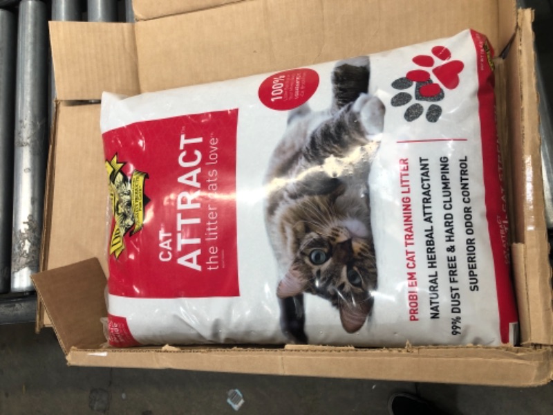 Photo 2 of Dr. Elsey's Precious Cat Attract Unscented Clumping Clay Cat Litter, 40-lb bag