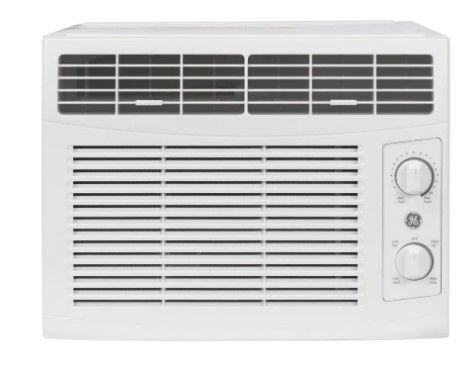 Photo 1 of 5,000 BTU 115-Volt Window Air Conditioner for 150 sq. ft. Rooms in White

//TESTED, POWERS ON//COSMETIC DAMAGE, SEE PICTURE 
