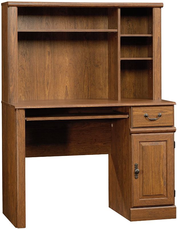 Photo 1 of Sauder Orchard Hills Desk with Hutch, Milled Cherry finish
