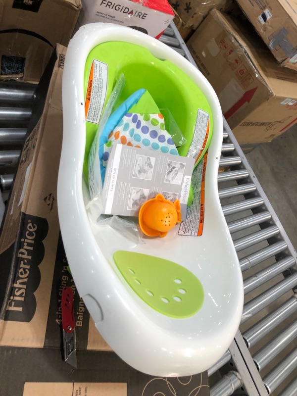 Photo 2 of **USED**
Fisher-Price 4-in-1 Sling 'n Seat Tub, Multicolor
